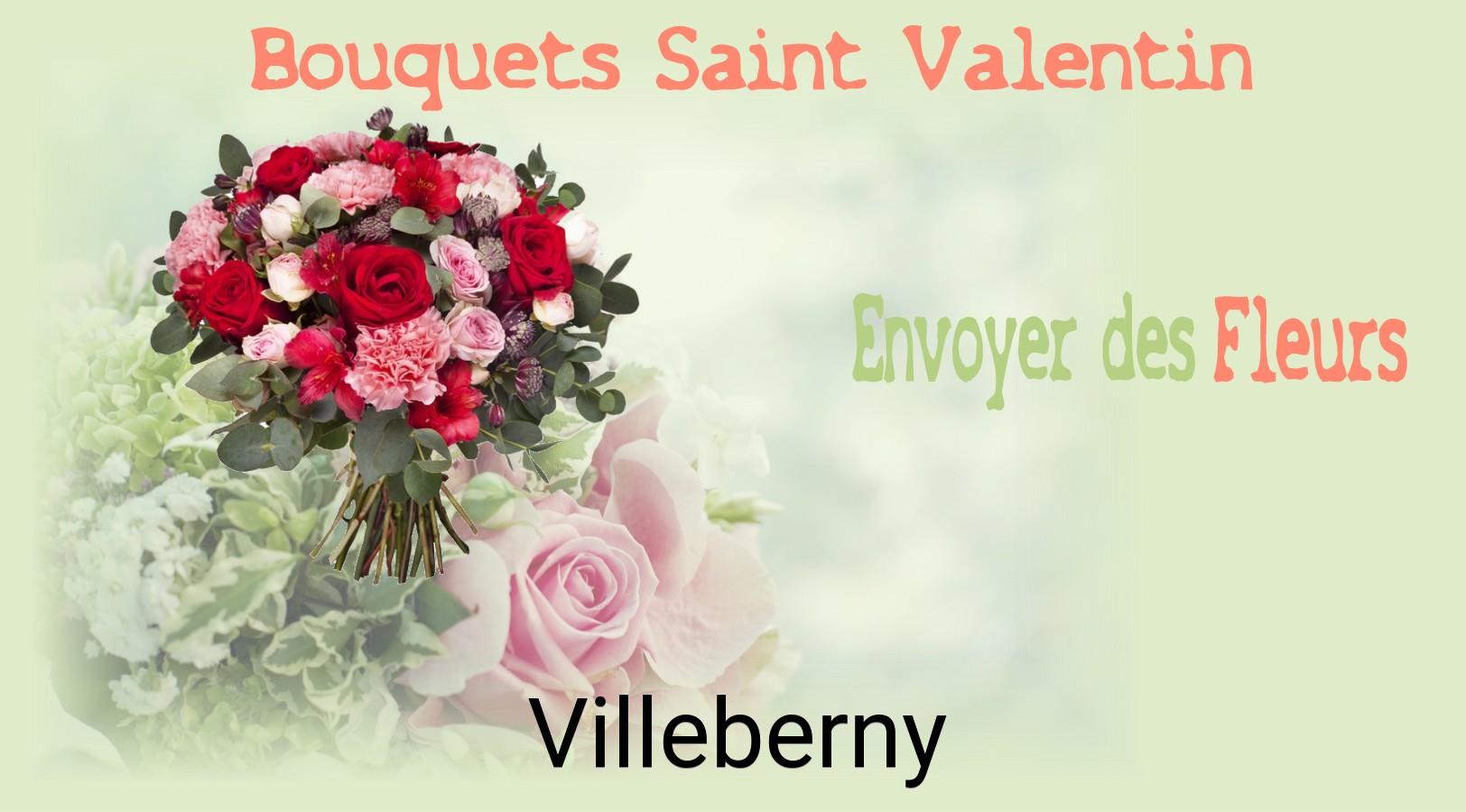 Roses de Saint-Valentin livrées à Villeberny